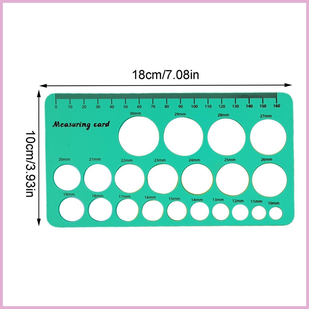 Thước Đo Kích Thước Núm Vú Bằng Silicone Cho Núm Vú Giả