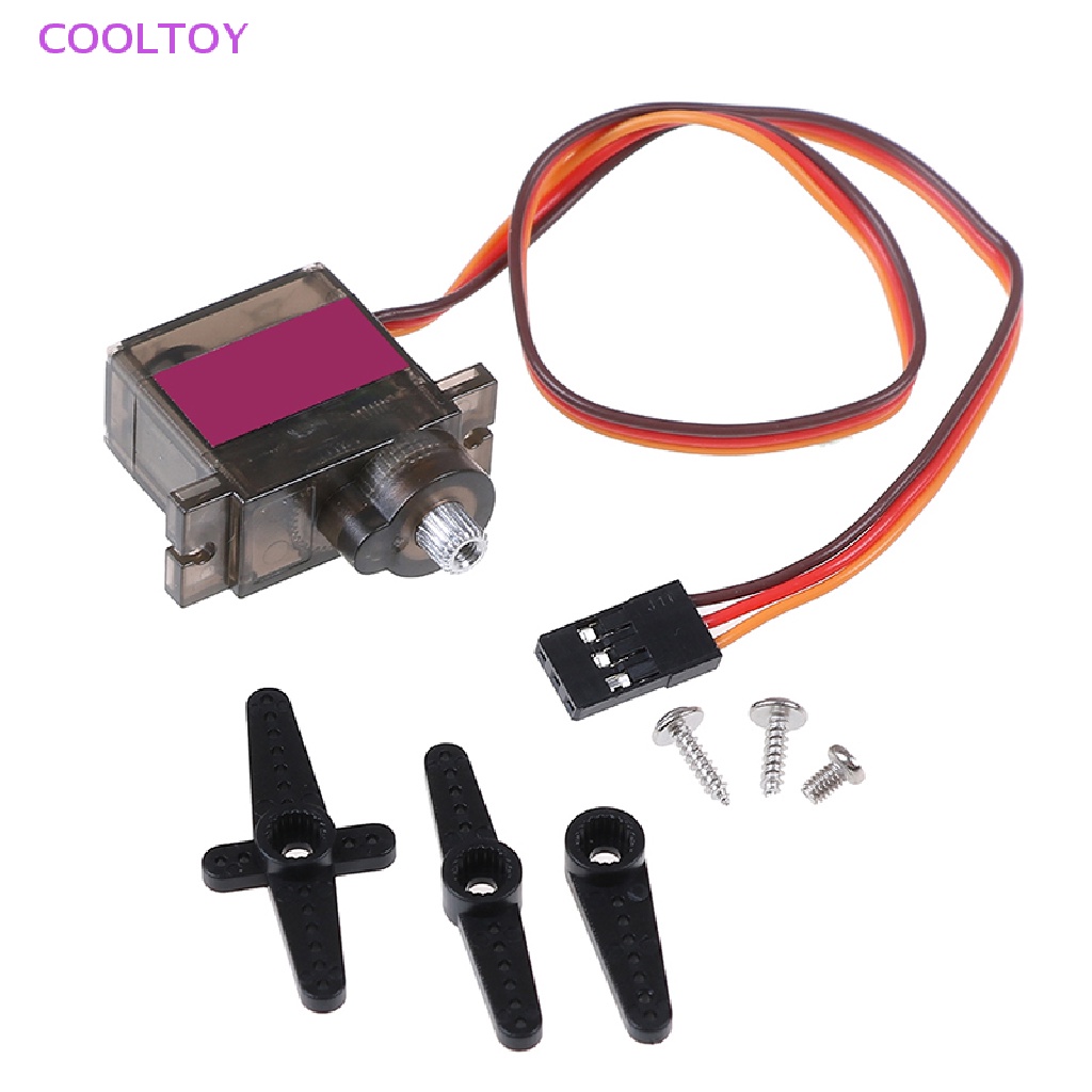 Cooltoy 1 Bộ Vi Mạch Bánh Răng Kim Loại MG90S 9g servo 4.8V 6V Cho Đồ Chơi Điều Khiển Từ Xa Hot!