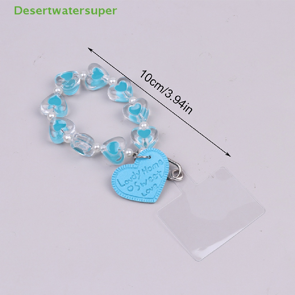 Vòng Đeo Tay Chống Thất Lạc Hình Trái Tim Pha Lê Cho Điện Thoại