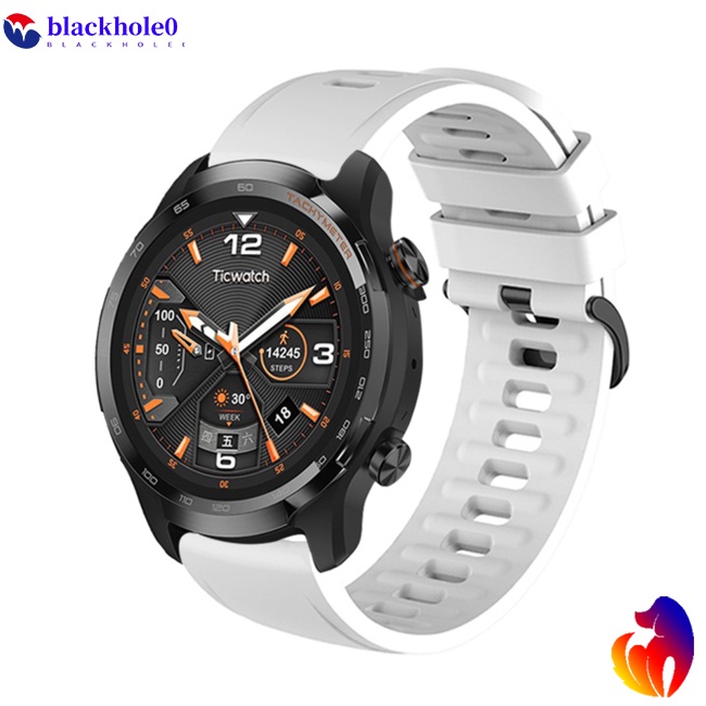Dây Đeo Silicone Thay Thế Cho Đồng Hồ Ticwatch Gtw Esim Wh11014 22mm