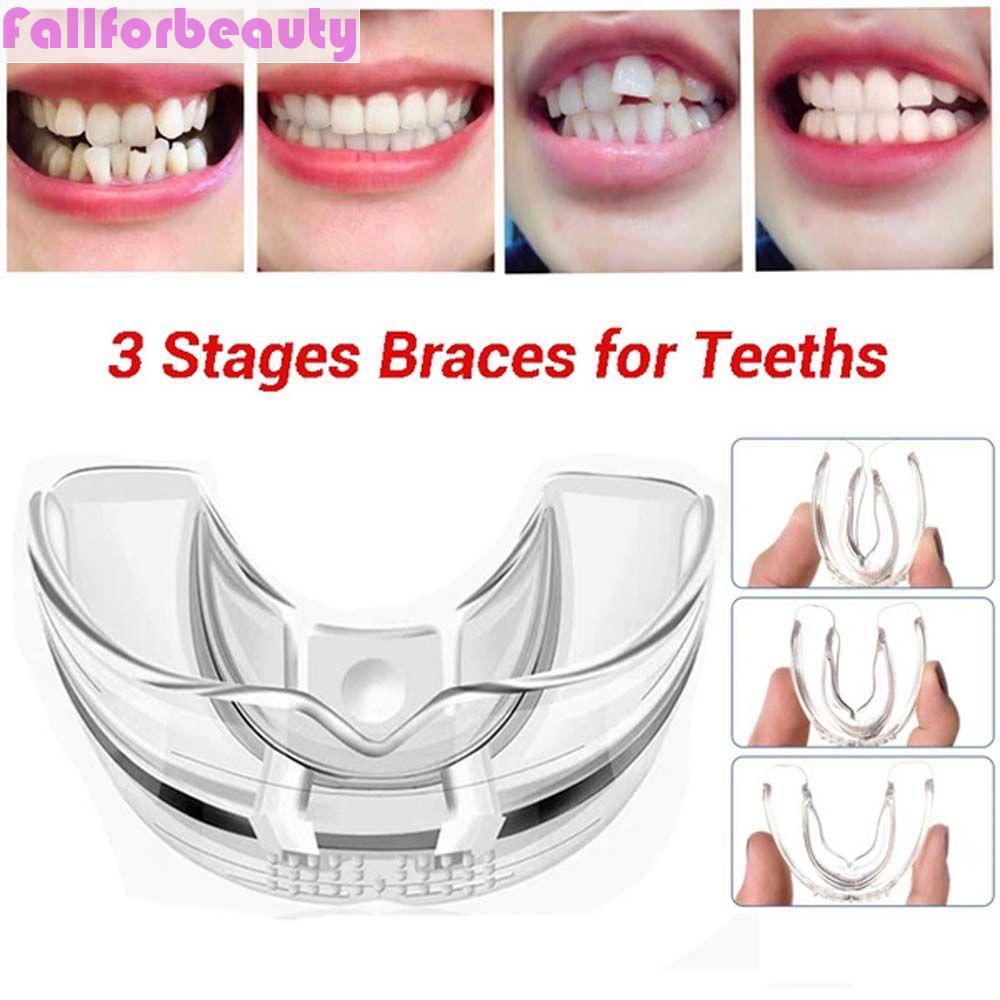 Đai Đeo Nẹp Cố Định Làm Đẹp Chống Ngã ​Set 3 Dụng Cụ Niềng Răng Vô Hình Chuyên Nghiệp