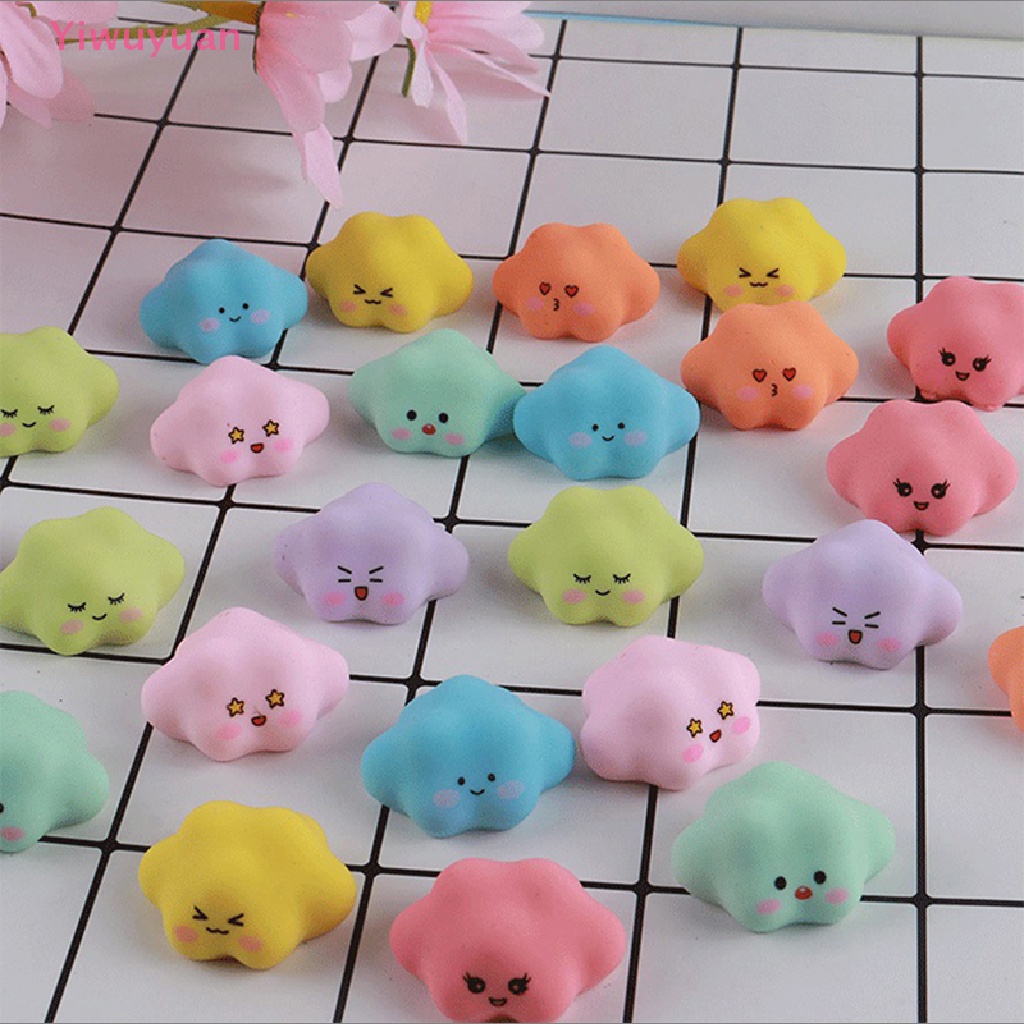 3 Mô Hình Mây Makaron Phát Quang Trang Trí Điện Thoại / Móc Khóa diy Mới