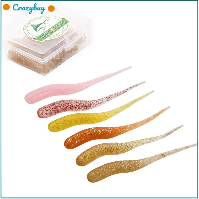 Cr Set 20 Mồi Giả Câu Cá Bằng Nhựa Mềm 4cm 0.34g