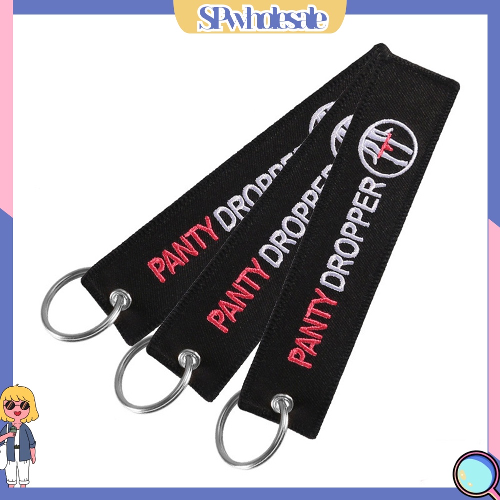 &lt;SPwholesale&gt; Móc Khóa Thêu Chữ SPwholesale Độc Đáo