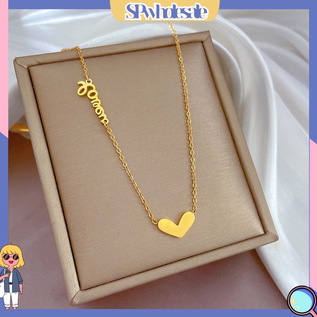 Vòng cổ Thép Titan Mặt Hình Học Tránh Khó Chịu Thời Trang