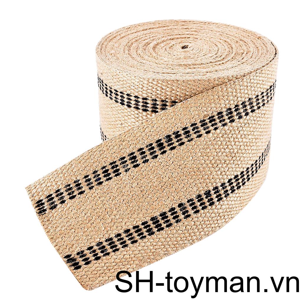 Cuộn Vải Sợi Đay Trang Trí Nội Thất DIY