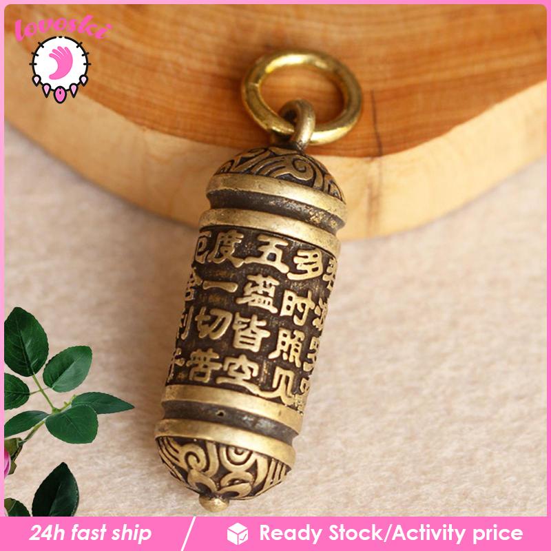 Tượng Phật Bằng Đồng Thau Dùng Làm Móc Khóa / Trang Sức