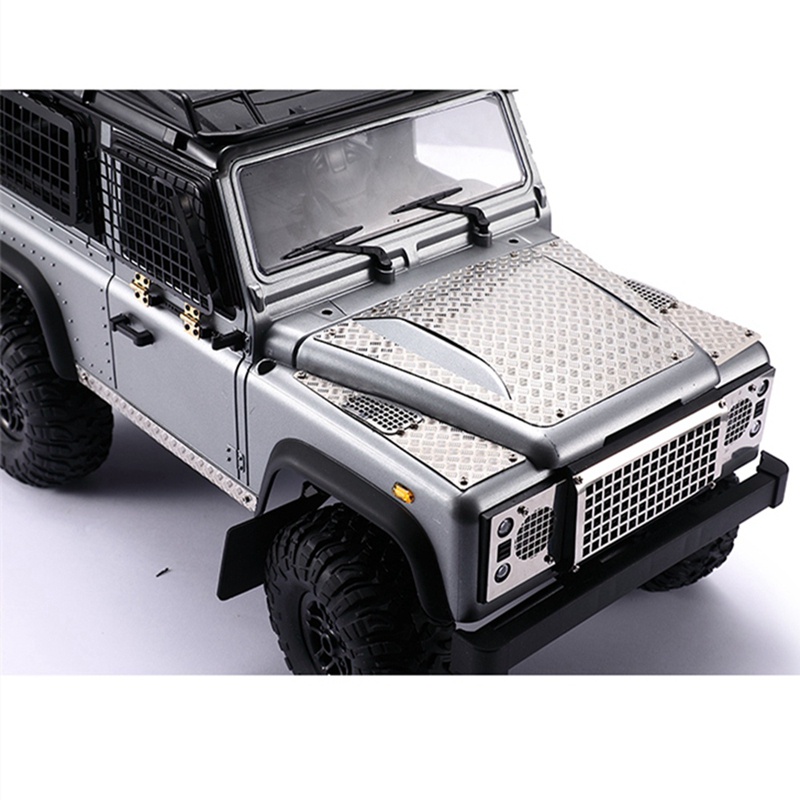 Lưới Tản Nhiệt Chống Trượt Bằng Kim Loại Cho Xe Hơi Điều Khiển Từ Xa MN D90 MN98 MN99S 1 / 12