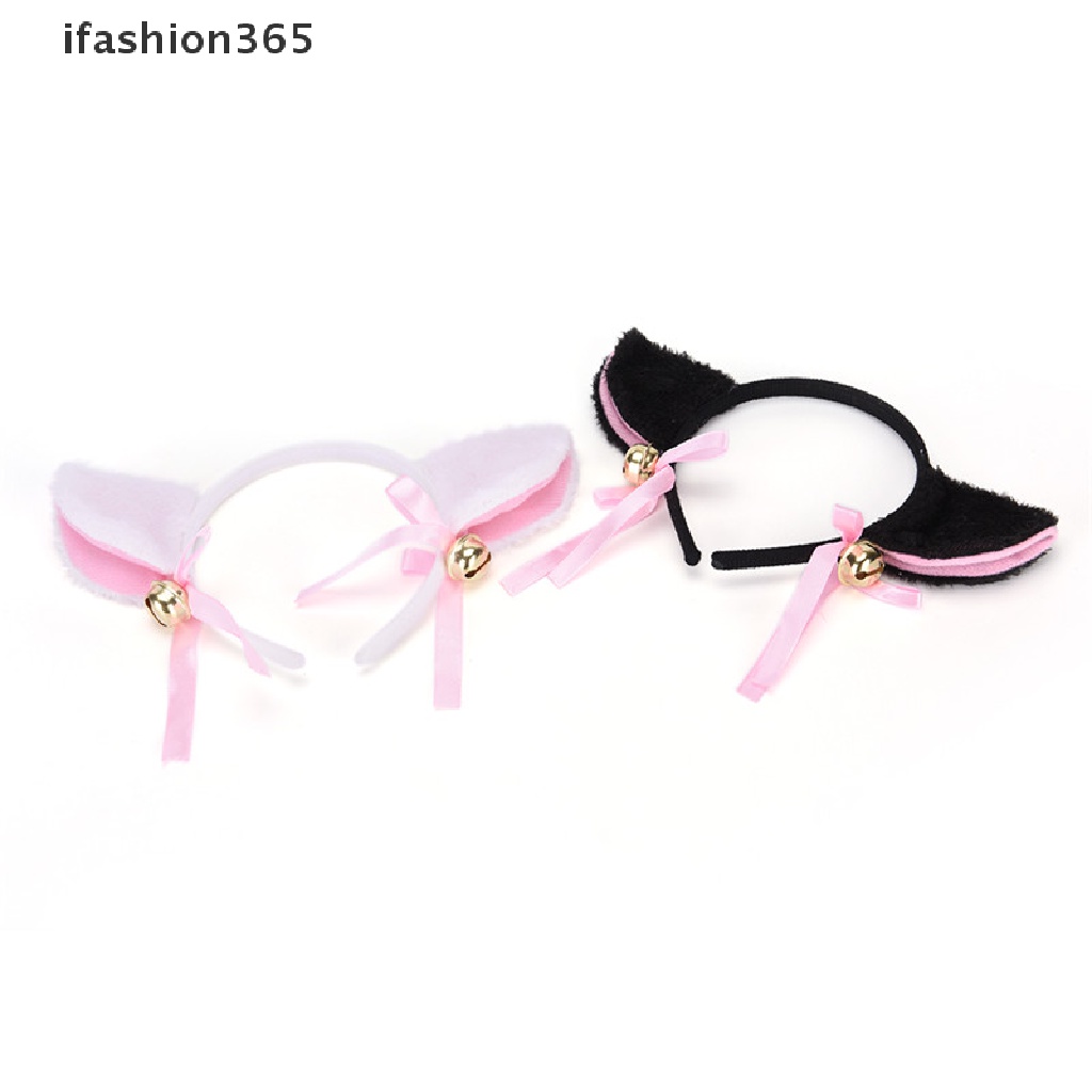 Băng Đô Cài Tóc Hình Tai Mèo Bằng Lông Thời Trang 2017 Dành Cho Bạn Nữ ifashion365