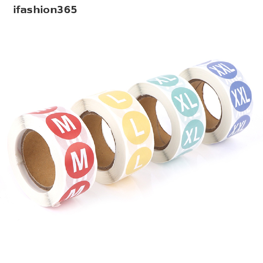 500 Nhãn Dán Kích Thước 2.5cm Dùng Trang Trí Quần Áo Tiện Dụng