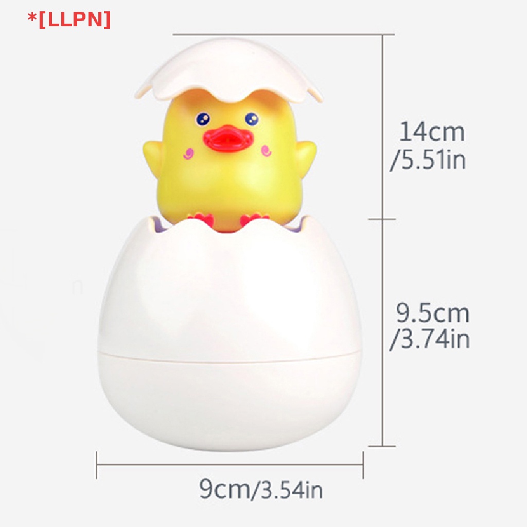 Đồ Chơi Phun Nước Hình Trứng / Vịt / Chim Cánh Cụt Dễ Thương Cho Bé Khi Tắm