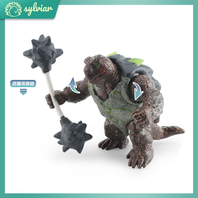 Mô Hình Rùa / Người Tuyết / Chó Sói Sống Động Dành Cho Người Hâm Mộ