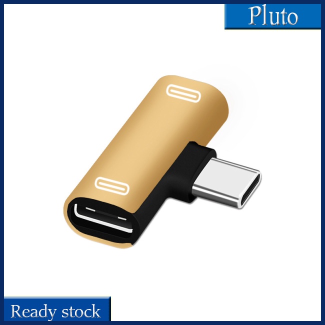 Mới Đầu Chia Cổng Sạc USB Type C Cho Xiaomi 6 6X 8 Note3 Mix 2