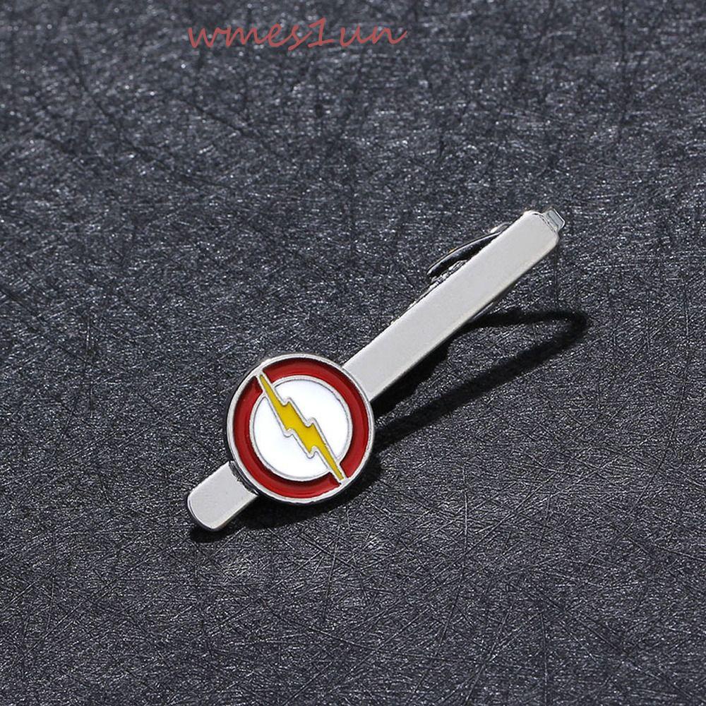 Kẹp Cà Vạt In LOGO Siêu Anh Hùng WMES15H Chất Lượng Cao