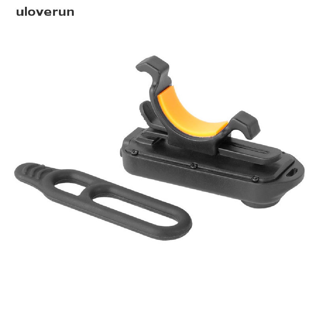 Uloverun Đèn Pin Bóng LED Đeo Vai Ánh Sáng Xanh Đỏ Cảnh Sát Có Kẹp Sạc USB An Toàn Cho Xe Đạp vn