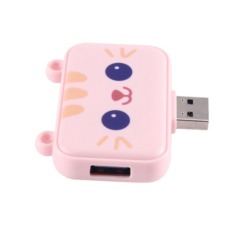 Bộ Chuyển Đổi Hub Type C Sang HDMI-Compatible Nhiều Cổng USB Dễ Thương Cho Điện Thoại Thông Minh (3A)