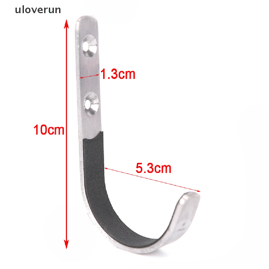 1 Cặp Giá Treo Súng Bằng Thép Không Gỉ Gắn Tường Tiện Dụng