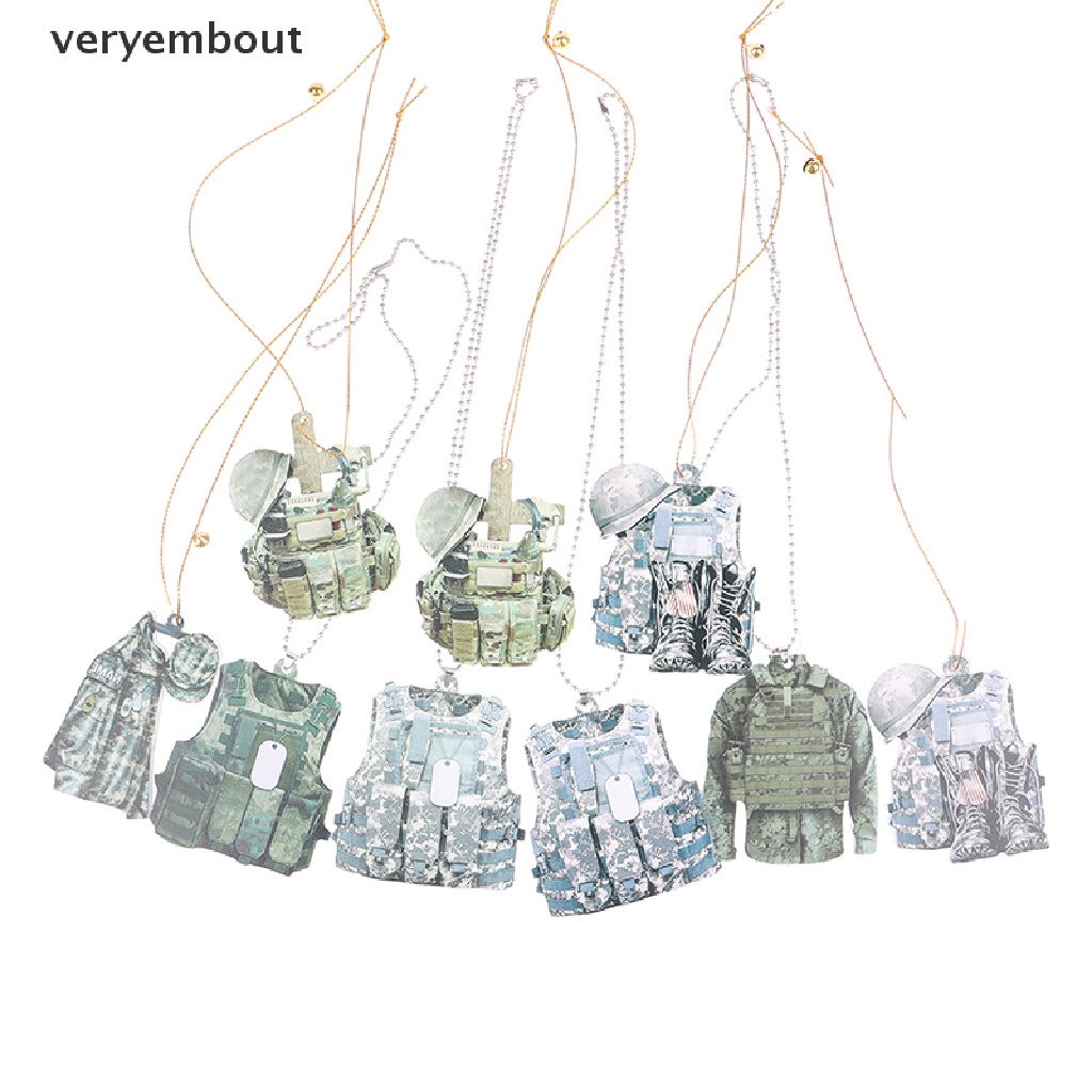 1 Móc Khóa Hình Nón Họa Tiết Rằn Ri Bằng Acrylic