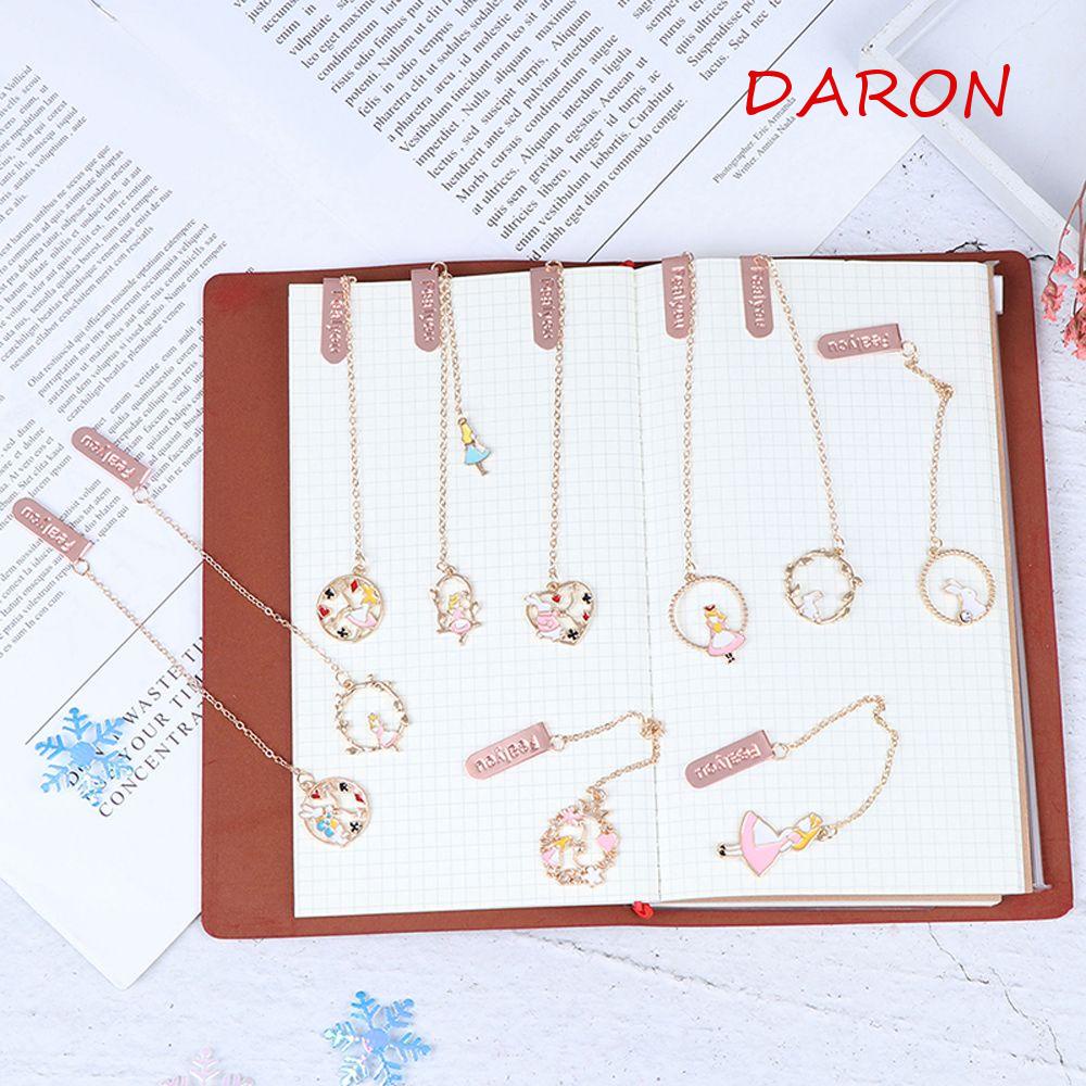 Daron Kẹp Giấy Đánh Dấu Trang Sách Trường Học