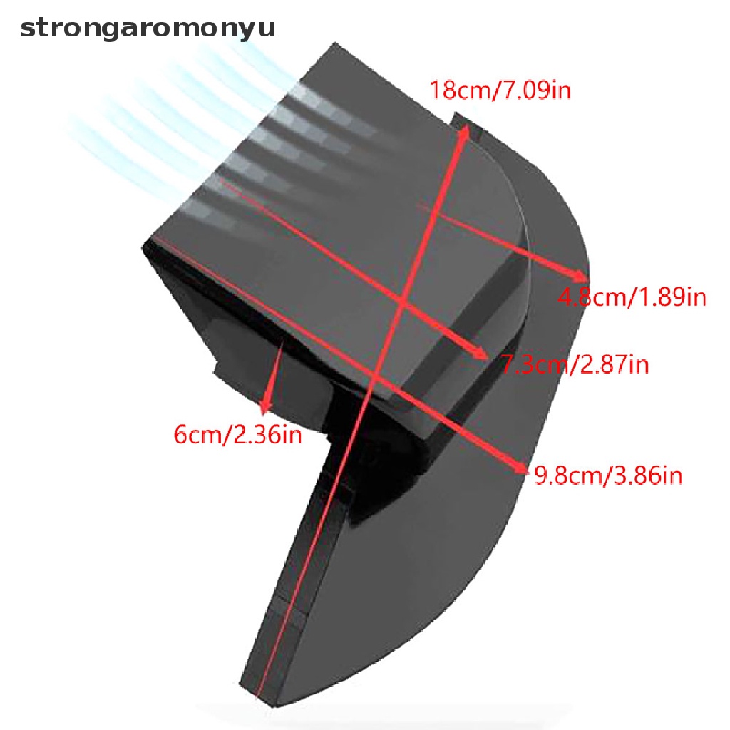 Bộ 2 Miếng Dán Bảo Vệ Gương Chiếu Hậu Xe Hơi Chống Thấm Nước Mưa Tiện Dụng