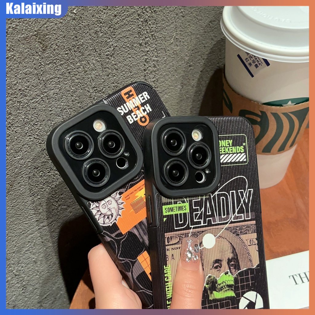 Ốp Điện Thoại Da Kiểu Vuông Cho iPhone 14 / 13 / 11 / 12 Pro Max / XS / XR / XS Max / 7 / 8 Plus 14Plus