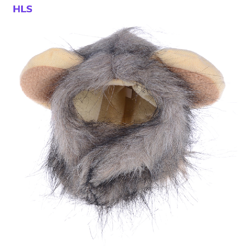 Bộ Tóc Giả Hóa Trang Sư Tử Kèm Nón Cho Thú Cưng Dịp halloween