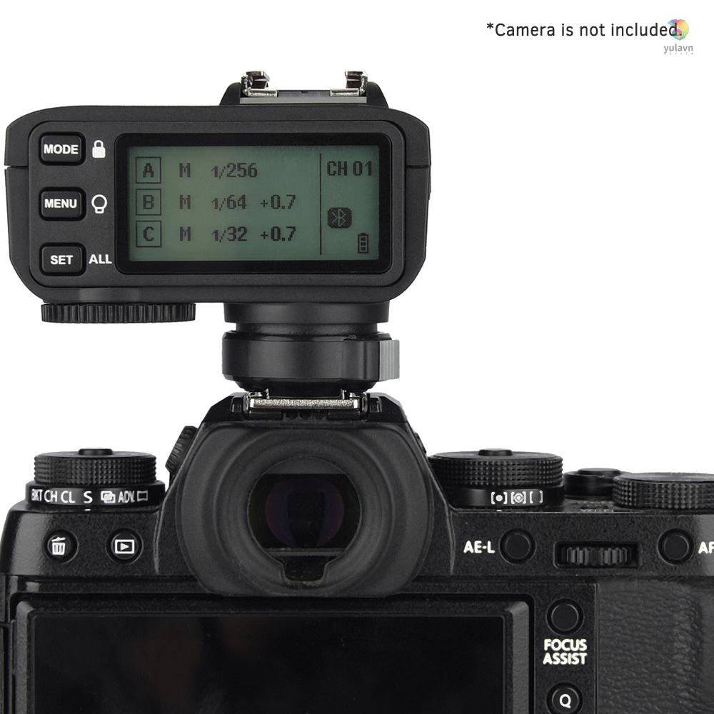 Thiết Bị Kích Hoạt Đèn Flash Không Dây Godox X2T-F TTL 1 / 8000s HSS 2.4G Cho Godox V1 TT350F AD200 AD200Pro iPhone X / 8 / 8 Plus HUAWEI P