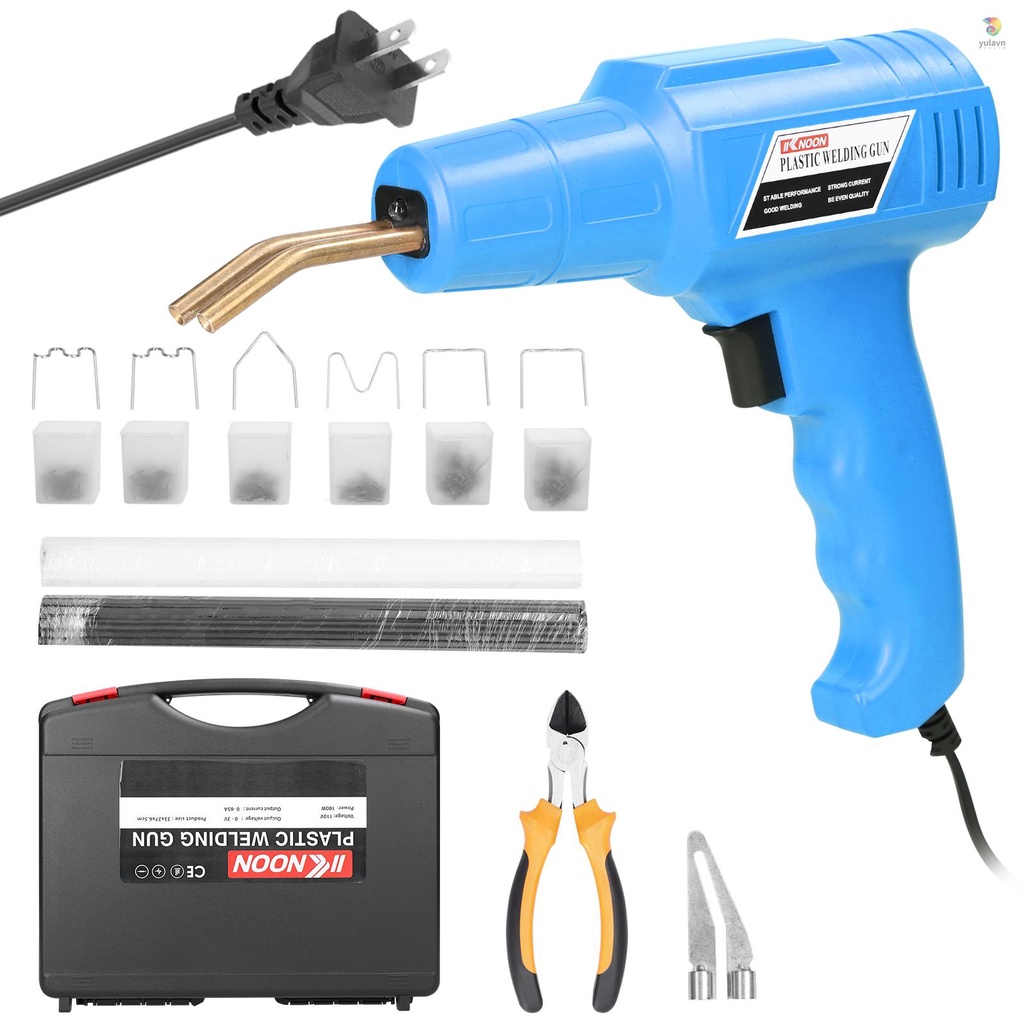 Máy Hàn Cầm Tay 100W Bằng Nhựa Kèm 600 Ghim Bấm