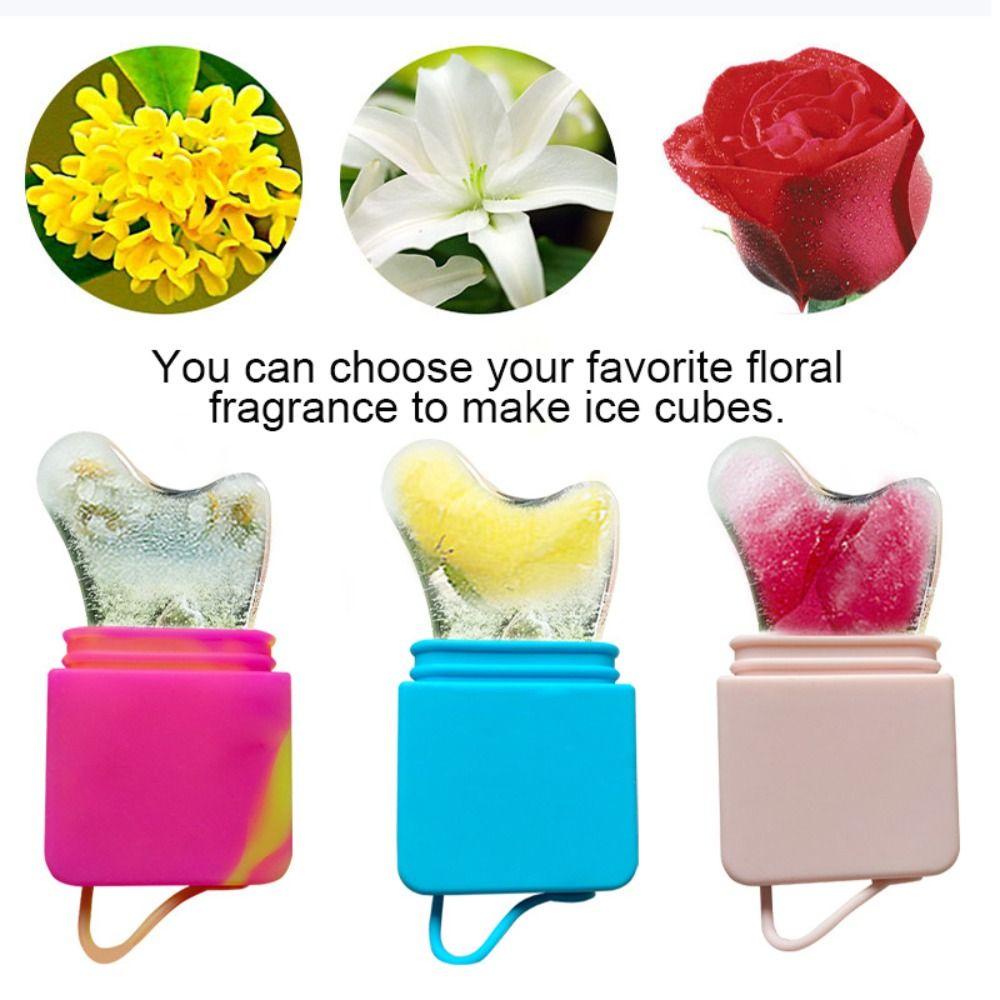 Khuôn Silicone Làm Đá Mát Xa Mặt Thu Nhỏ Lỗ Chân Lông