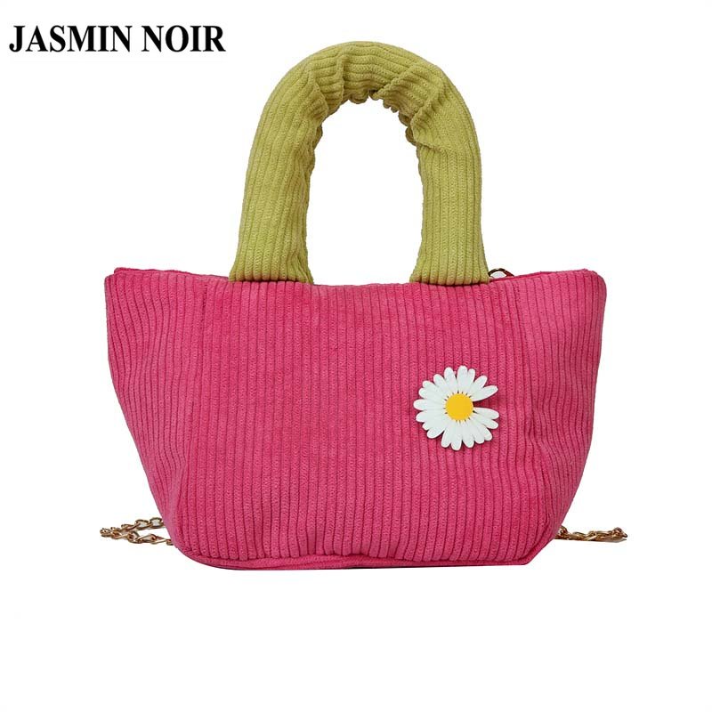 Túi Xách JASMIN NOIR Mini Dây Xích Đeo Vai Chất Nhung Thời Trang Cho Nữ