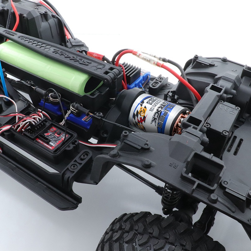 Động Cơ Chổi Than Thay Thế 550 Chống Thấm Nước Cho Xe Điều Khiển Crawler Axial SCX10 90046 Traxxas TRX4 Redcat Gen8, 11T
