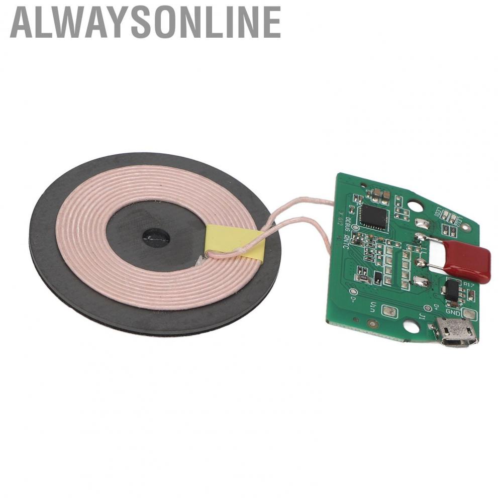 Alwaysonline Charging Module  PCBA Circuit Board Coil Micro USB Port