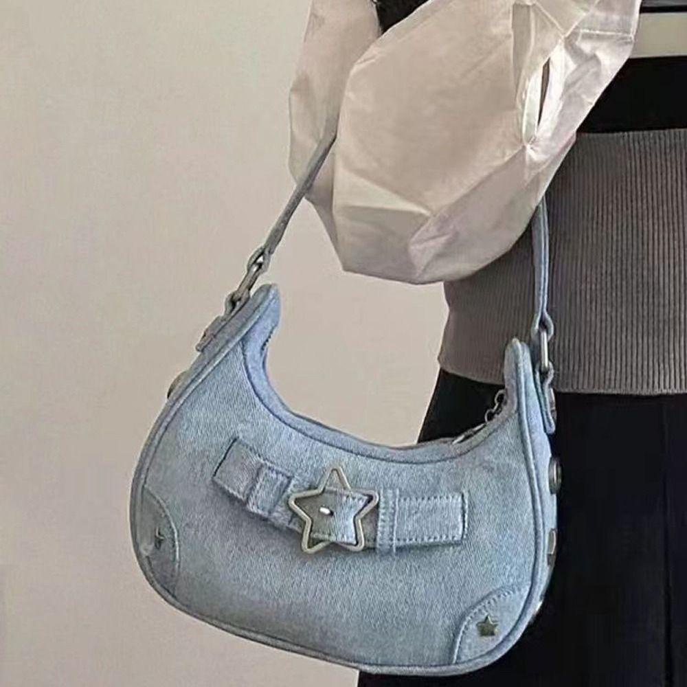 Túi Xách Da PU Đính Đinh Tán Phong Cách Retro Thanh Lịch Cho Nữ