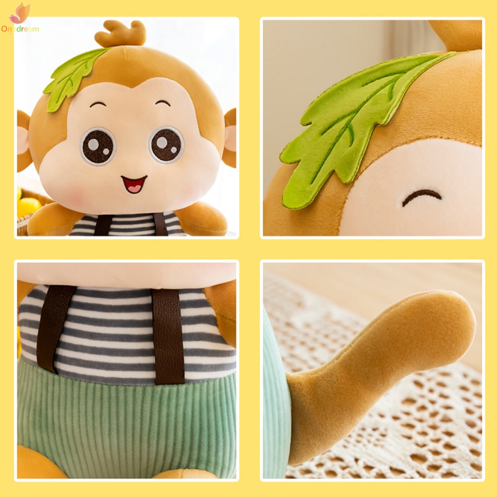 Thú Nhồi Bông Hình Chú Khỉ Con Đáng Yêu