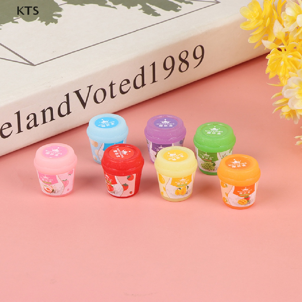 Set 5 Hộp Sữa Chua 1 / 12 Tự Làm Đồ Chơi Nhà Búp Bê