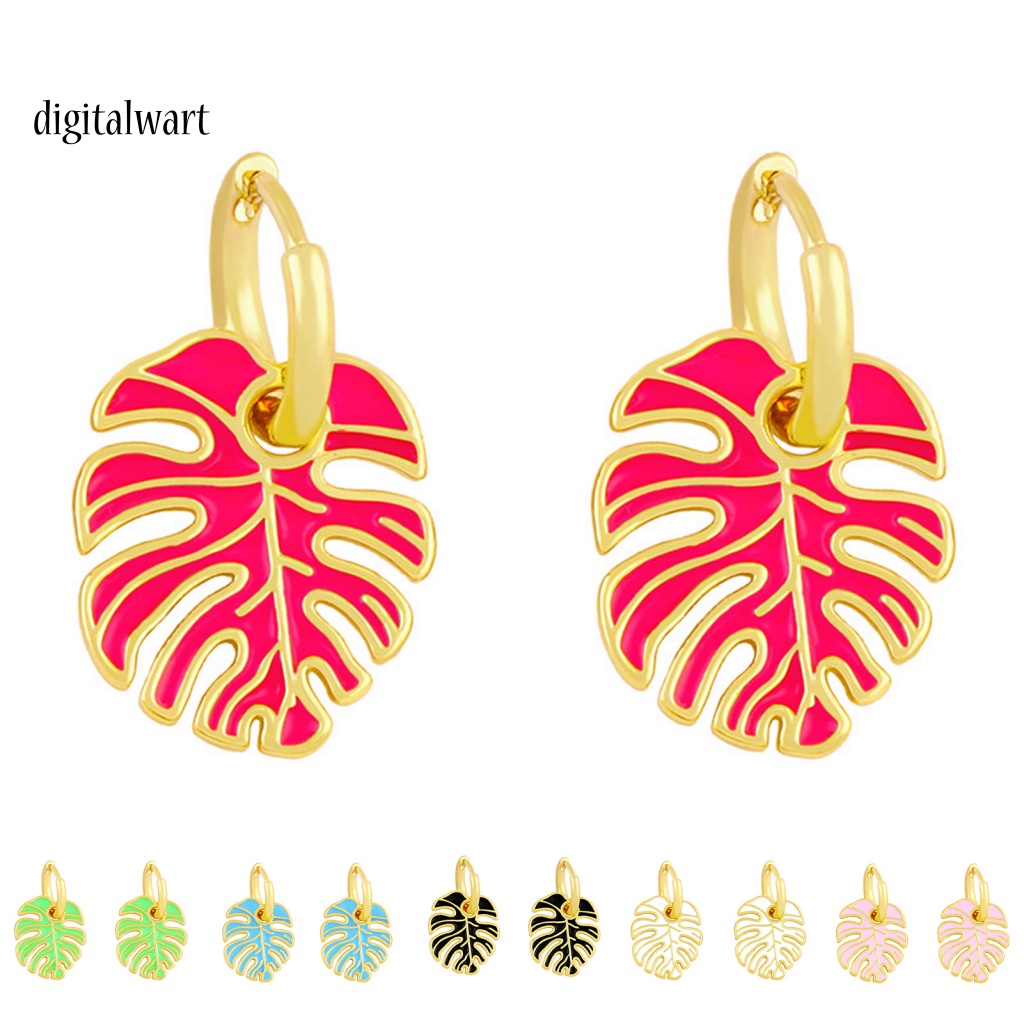 Kỹ Thuật Số| 1 Đôi Bông Tai Hình Chiếc Lá Phong Cách Bohemia Cổ Điển