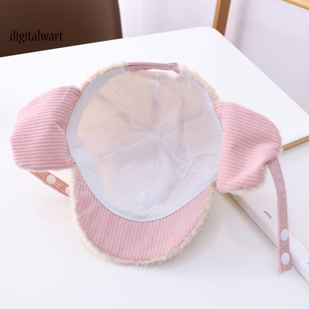 Kỹ Thuật Số| Mũ Tai Thỏ Chống Gió Thời Trang Thu Đông Cho Bé