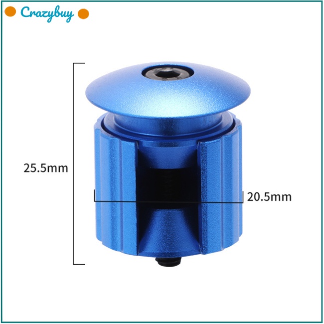 Cr 1 Cặp Nút Gắn Tay Lái Xe Đạp Leo Núi Bằng Hợp Kim Nhôm Có Thể Gấp Gọn