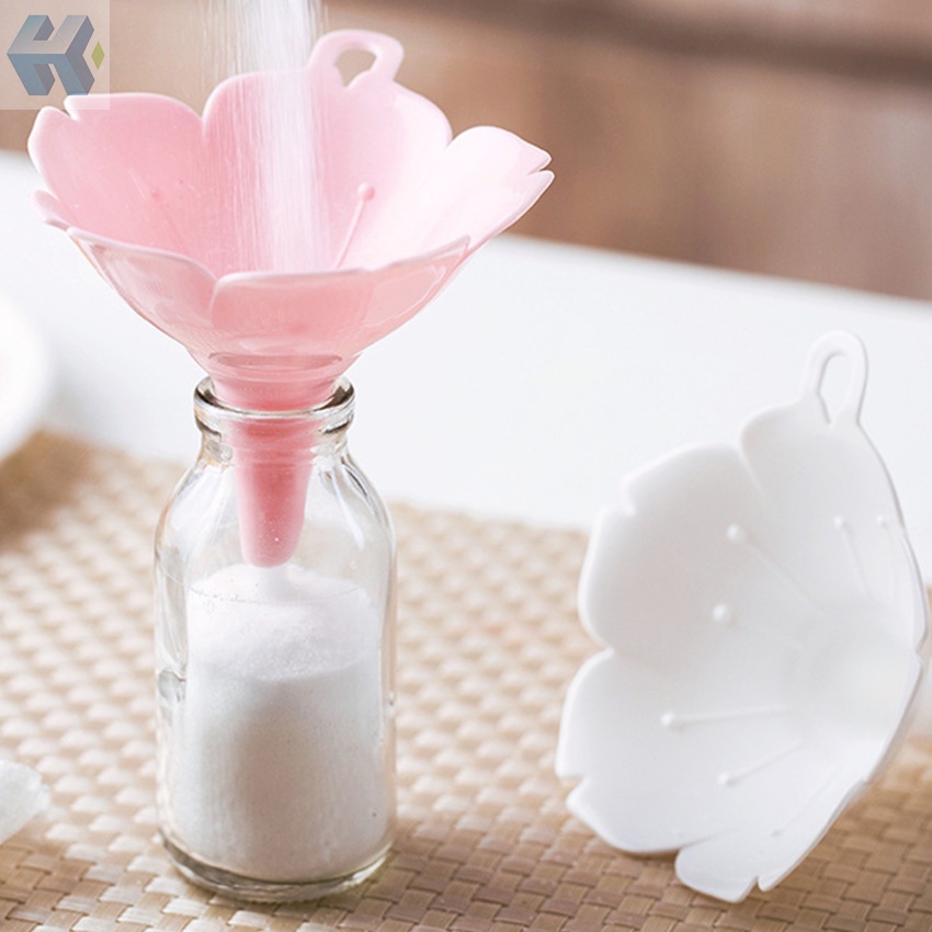 Set 2 Phễu Rót Dầu Bằng Nhựa Dày Dặn Tiện Dụng Cho Nhà Bếp