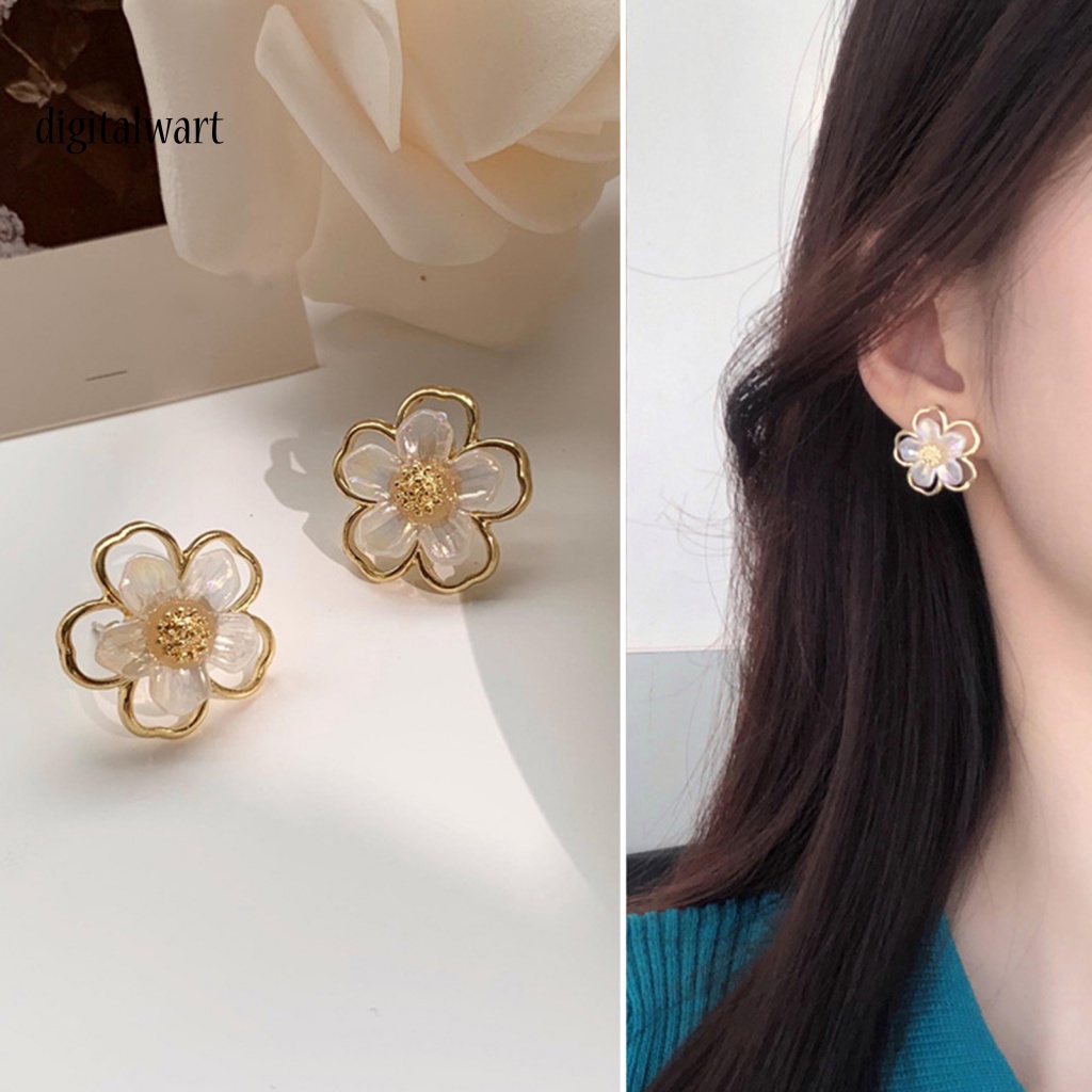 Kỹ Thuật Số| 1 Cặp Bông Tai Đinh Tán Bắt Mắt Tinh Tế Quyến Rũ Bền Bỉ