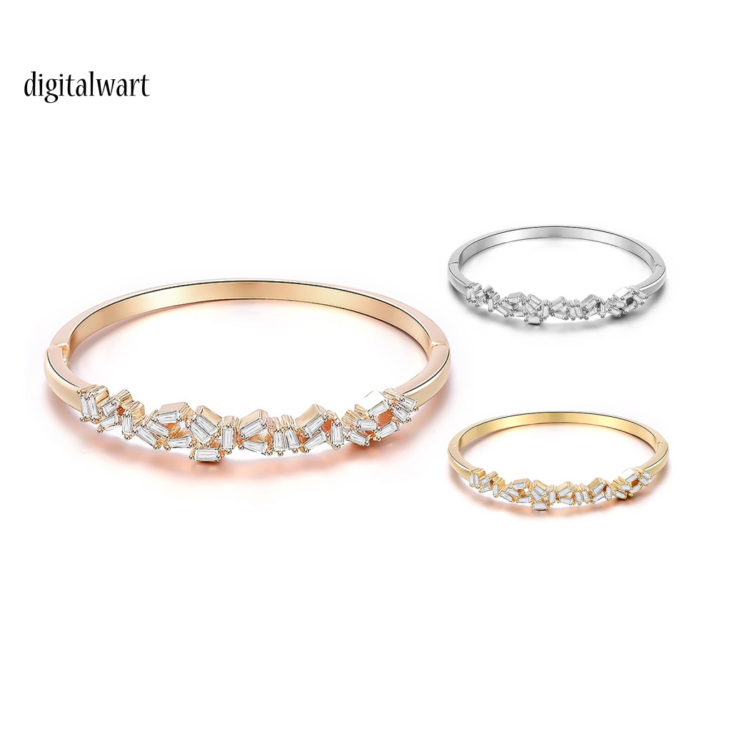 Kỹ Thuật Số| Vòng Tay Thời Trang Đính Đá Hình Học 1 Cuộc Cho Nữ