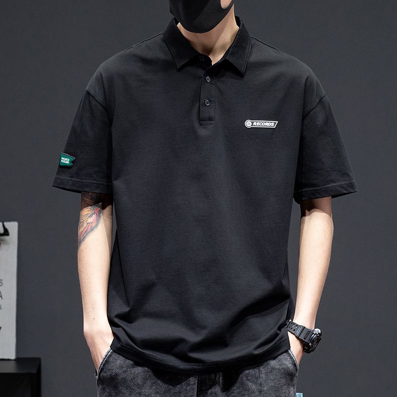 Áo Thun Polo Ngắn Tay Dáng Rộng Thời Trang Mùa Hè Dành Cho Nam