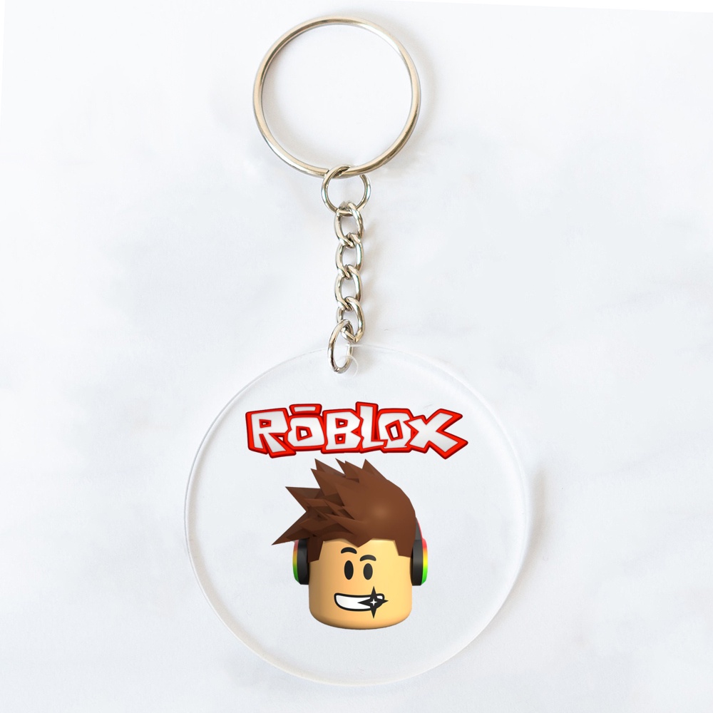 Roblox Móc Chìa Khóa Xe Hơi Bằng acrylic In Họa Tiết Hoạt Hình Dễ Thương Cho Bé
