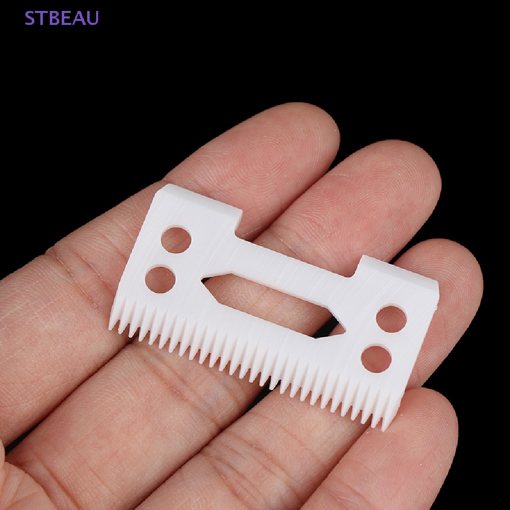 Lưỡi Dao Gốm 1X 28 Răng Với 2 Lỗ Phụ Kiện Cho Tông Đơ Không Dây