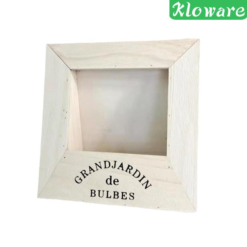 Giá Đỡ Bình Hoa Khung Gỗ Mộc Mạc Dùng Trang Trí Đám Cưới