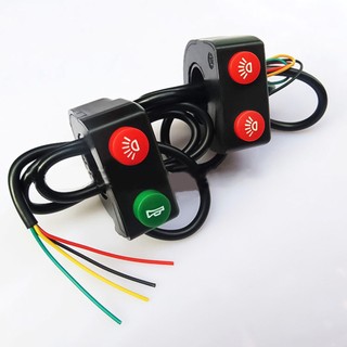 Xe Máy ATV Tay Lái Sừng Đèn Pha Kết Hợp Nút Công Tắc Động Cơ Công Tắc Nhan Sửa Đổi Phụ Kiện