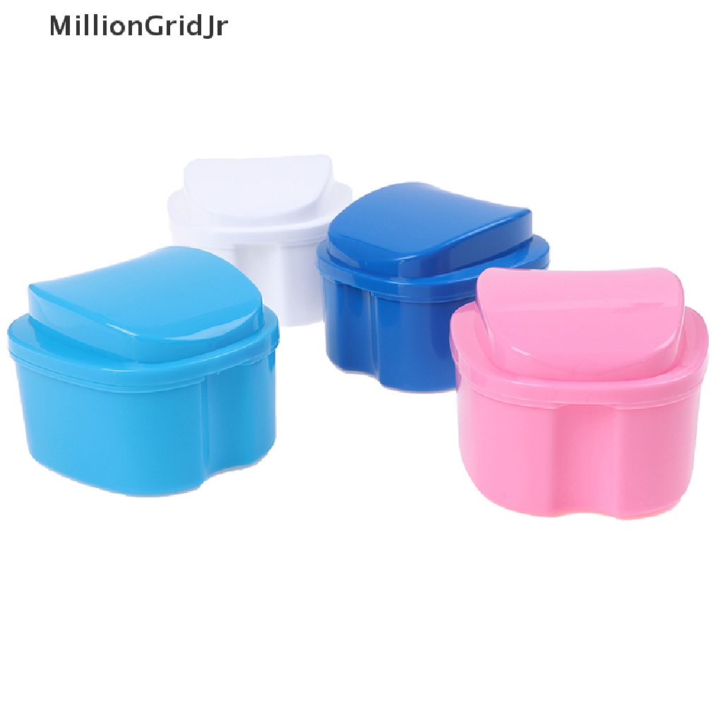 Mlg Hộp Denture Bộ Bàn Chải Và Hộp Đựng Bàn Chải Đánh Răng Sạch Hơn JR