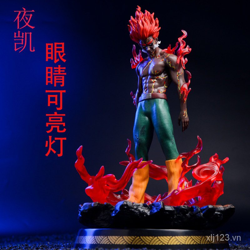 Naruto high-speed pass office Matt King office gk eight-door armor night Kai decoration toy model statue