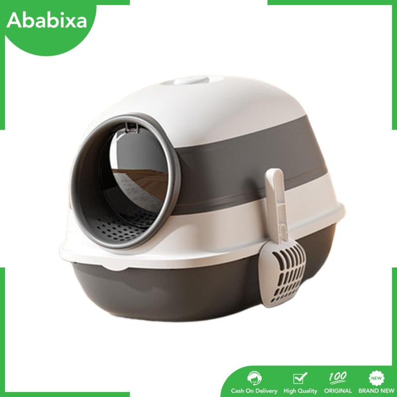 [Ababixa] Hộp Đi Vệ Sinh Chống Văng Có Thể Tháo Rời Cho Mèo