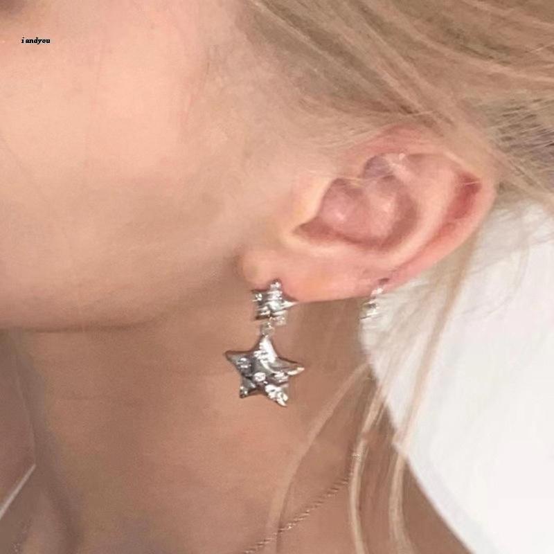 ✿ Bông Tai Y2k Hình Ngôi Sao Thời Trang Dành Cho Nữ